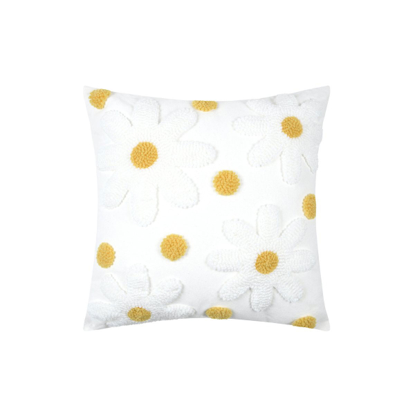 Διακοσμητικό Μαξιλάρι 2 Όψεων (45x45) S-F Camille Ecru CE206004