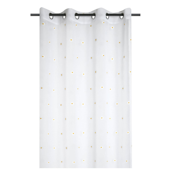 Κουρτίνα (140x260) Με Τρουκς S-F Camille Blanc CE206015