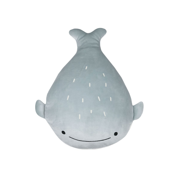 Διακοσμητικό Μαξιλάρι Βελουτέ 2 Όψεων (30x40) S-F Moby Blue C2E077001