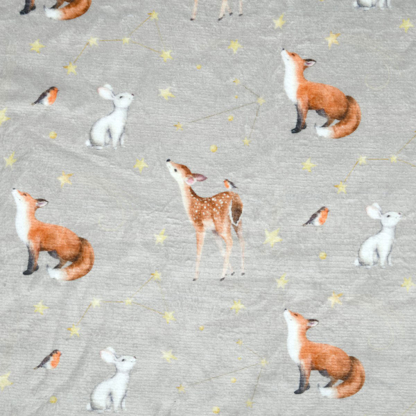 Κουβέρτα Fleece Αγκαλιάς Με Γουνάκι (70x100) S-F Ferdinand Naturel P2D929001