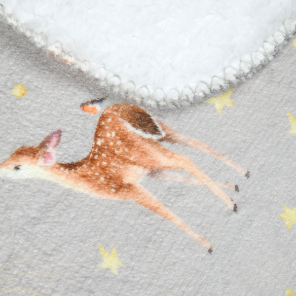 Κουβέρτα Fleece Αγκαλιάς Με Γουνάκι (70x100) S-F Ferdinand Naturel P2D929001