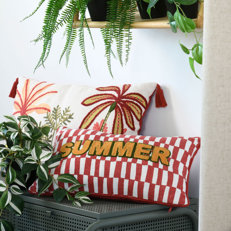 Διακοσμητικό Μαξιλάρι 2 Όψεων (30x50) S-F Maota Brique CE079009