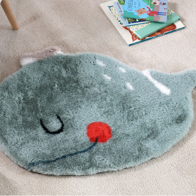 Παιδικό Πατάκι (85x60) S-F Moby Blue CE077002