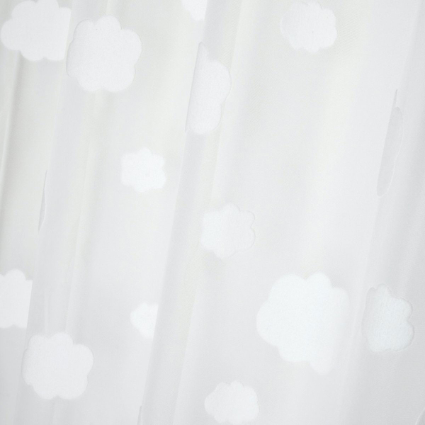 Κουρτίνα (140x260) Με Τρουκς S-F Moby Blanc R6E077001VL
