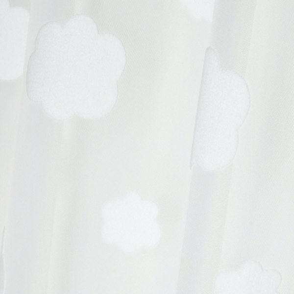 Κουρτίνα (140x260) Με Τρουκς S-F Moby Blanc R6E077001VL