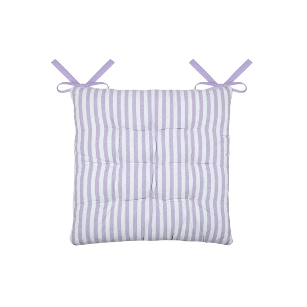 Μαξιλάρι Καρέκλας 2 Όψεων (40x40) S-F Bardot Parme CE238012