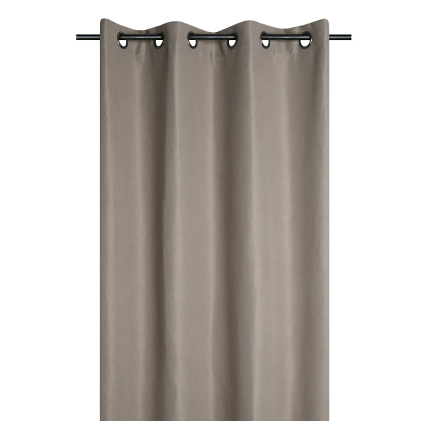 Κουρτίνα (135x240) Με Τρουκς S-F Milton Taupe R6D965002