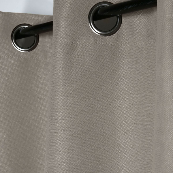 Κουρτίνα (135x240) Με Τρουκς S-F Milton Taupe R6D965002