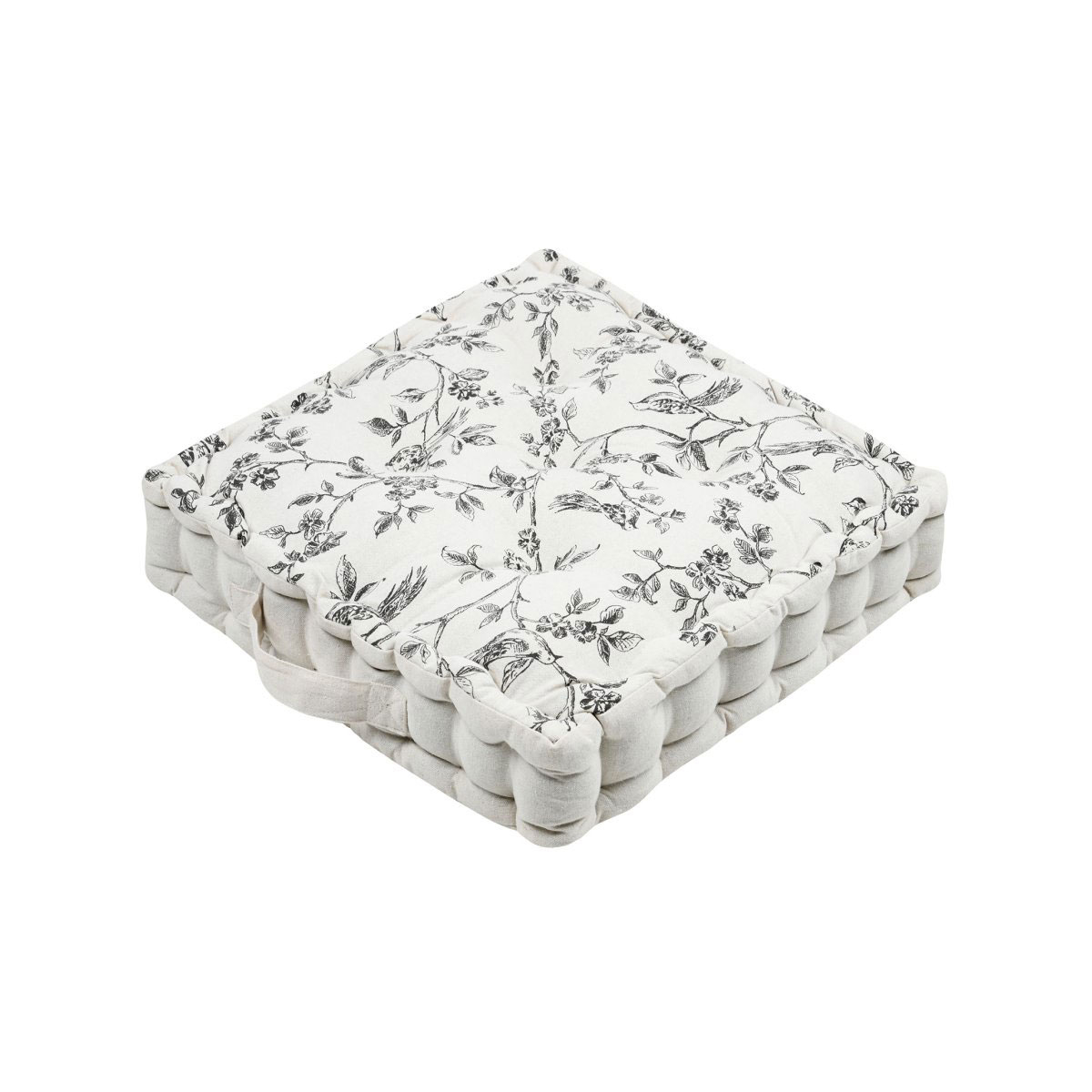 Μαξιλάρα Δαπέδου (45X45X10) S-F Clarine Ecru C5D445001 Home Λευκά Είδη Σαλονιού Μαξιλάρια Spitishop