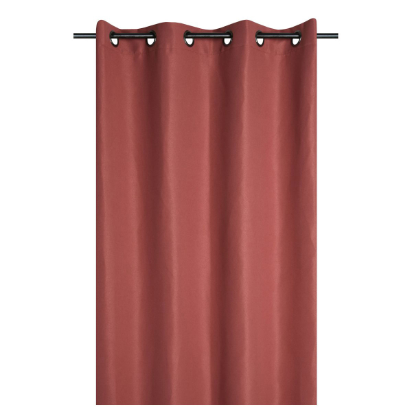 Κουρτίνα (135x240) Με Τρουκς S-F Milton Terracotta R6D965004