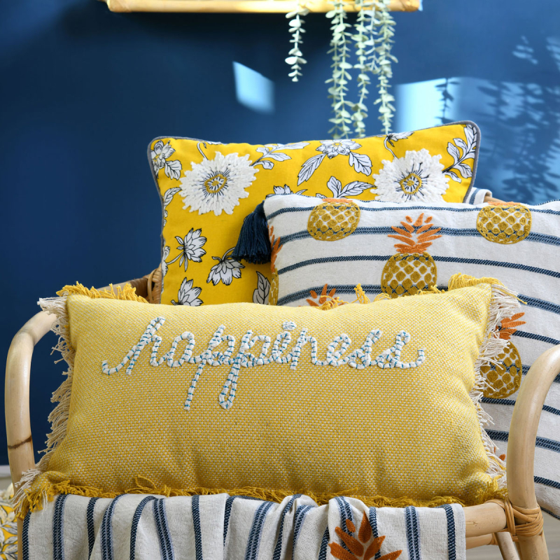 Διακοσμητικό Μαξιλάρι 2 Όψεων (30x50) S-F Milly Citron C3D702002
