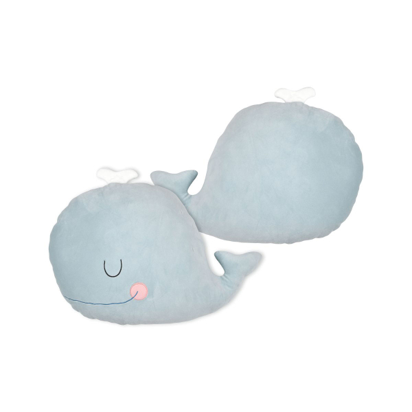 Διακοσμητικό Μαξιλάρι Βελουτέ (45x30) S-F Moby Blue C3E077001