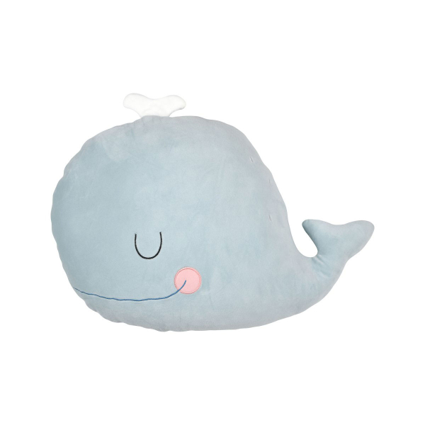 Διακοσμητικό Μαξιλάρι Βελουτέ (45x30) S-F Moby Blue C3E077001