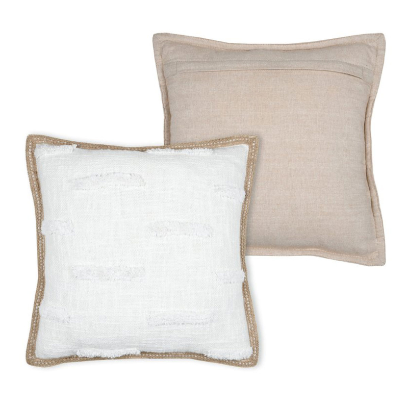 Διακοσμητικό Μαξιλάρι 2 Όψεων (40x40) S-F Josepha Ecru CE140013