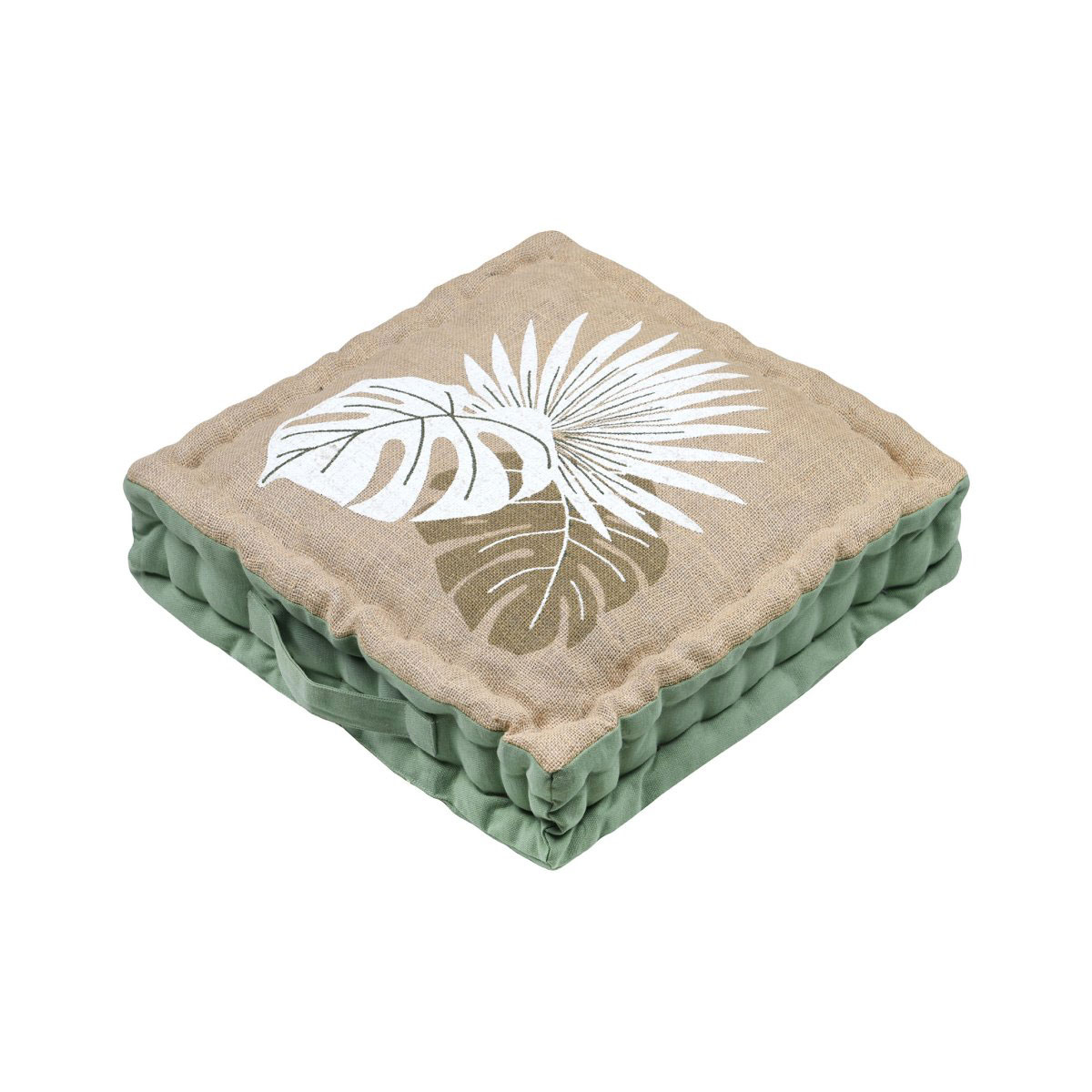 Μαξιλάρα Δαπέδου (45X45X10) S-F Cambodge Naturel Ce127008 Home Λευκά Είδη Σαλονιού Μαξιλάρια Spitishop