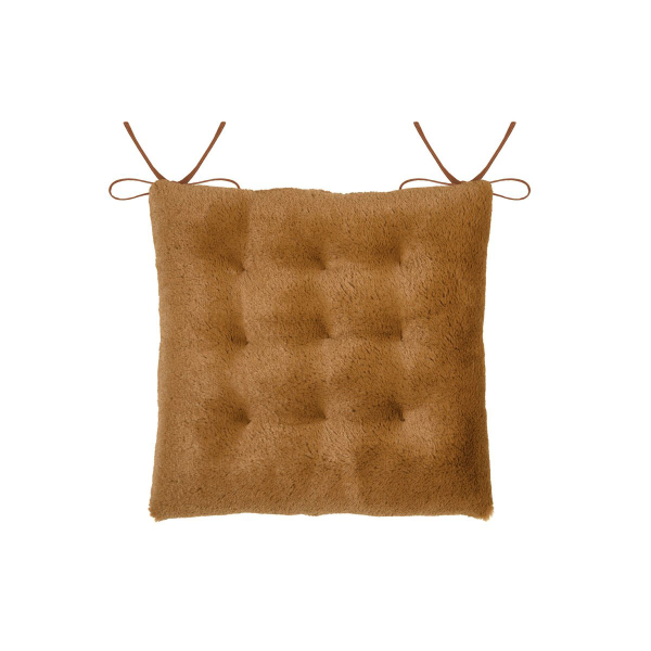 Γούνινο Μαξιλάρι Καρέκλας (40x40) S-F Asgard Camel CUD351003GAL