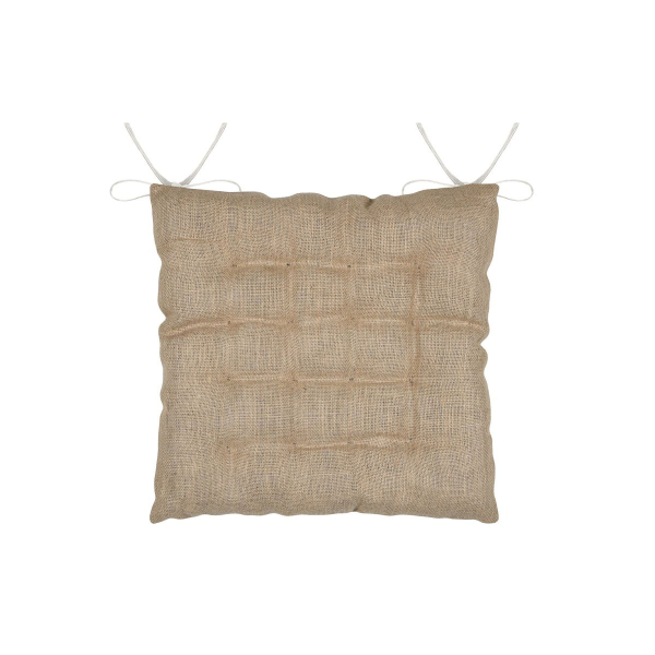 Μαξιλάρι Καρέκλας 2 Όψεων (38x38) S-F Cambodge Jute CE127007