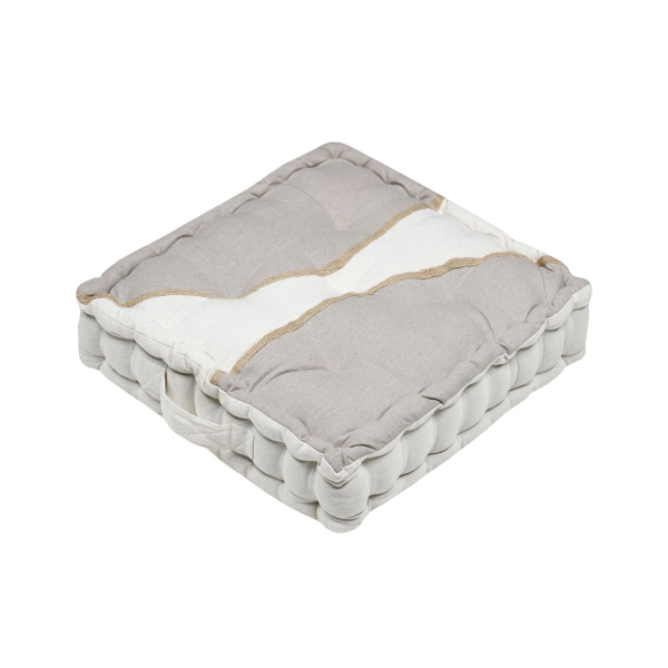 Μαξιλάρα Δαπέδου (45x45x10) S-F Blokken Naturel C5D835001