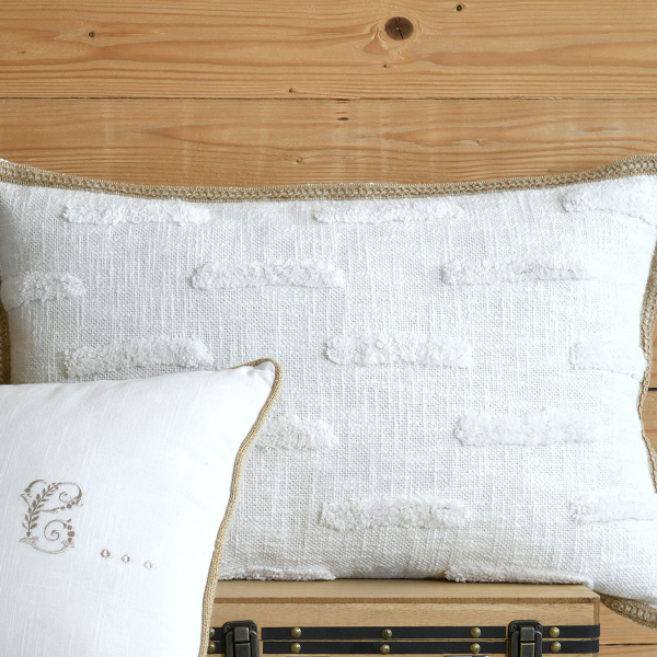 Διακοσμητικό Μαξιλάρι 2 Όψεων (40x60) S-F Josepha Ecru CE140009