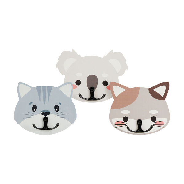 Κρεμαστράκια Αυτοκόλλητα (Σετ 3τμχ) K-M Koala DD1200050