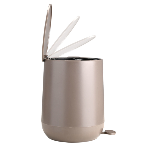 Κάδος Απορριμμάτων Μπάνιου (23.5x26.3x29.3) Estia 5lt Scandi Taupe 02-19976