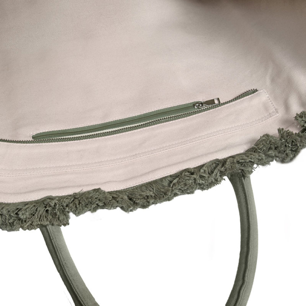 Τσάντα Θαλάσσης (26x16x24) Feel & Touch Caribbean Khaki