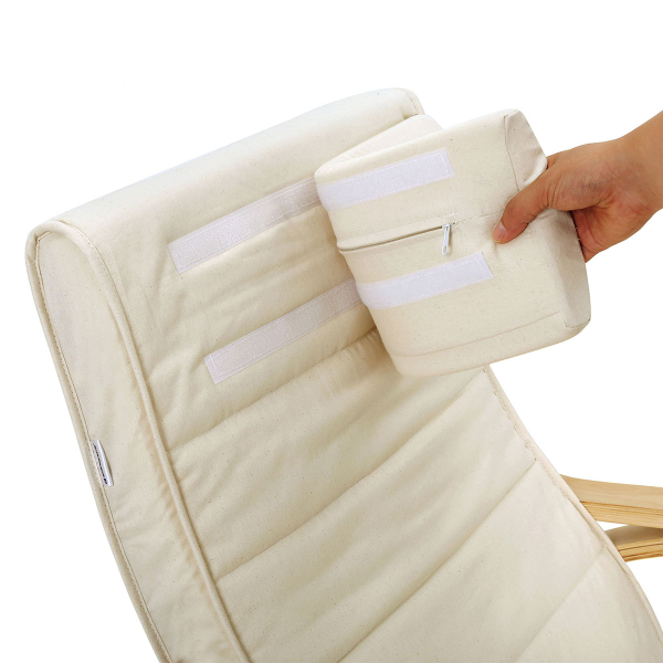 Πολυθρόνα Relax Κουνιστή (55x115x91) Songmics LYY010WZ01