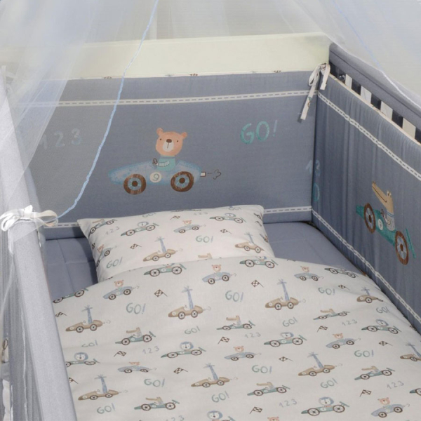 Παπλωματοθήκη + Πάπλωμα Κούνιας Baby Oliver Design 421