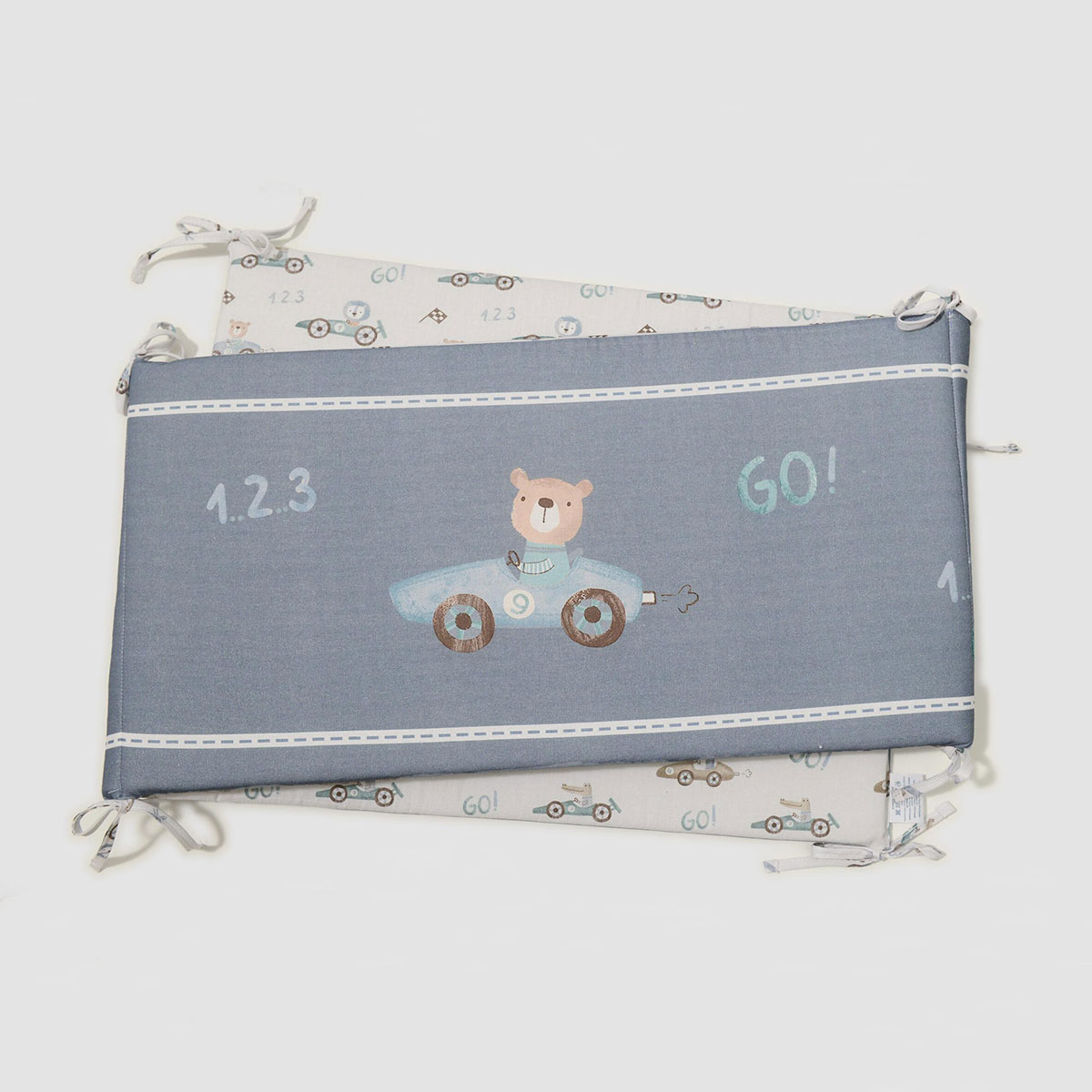 Πάντα Κούνιας 2 Όψεων (210X34) Baby Oliver Design 421 Home Βρεφικά Προίκα Μωρού Πάντες Βρεφικές Spitishop
