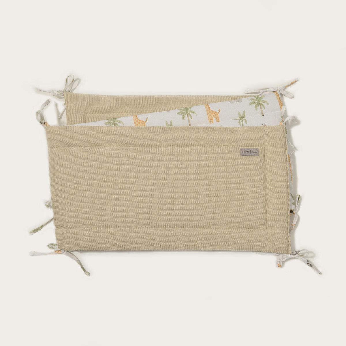 Πάντα Κούνιας 2 Όψεων (210X34) Baby Oliver Design 424 Home Βρεφικά Προίκα Μωρού Πάντες Βρεφικές Spitishop