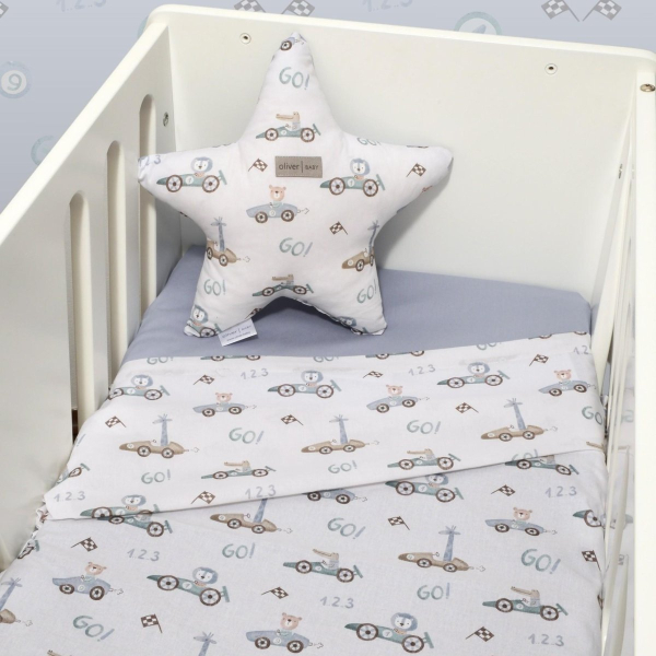 Σεντόνια Λίκνου (Σετ) Baby Oliver Design 421