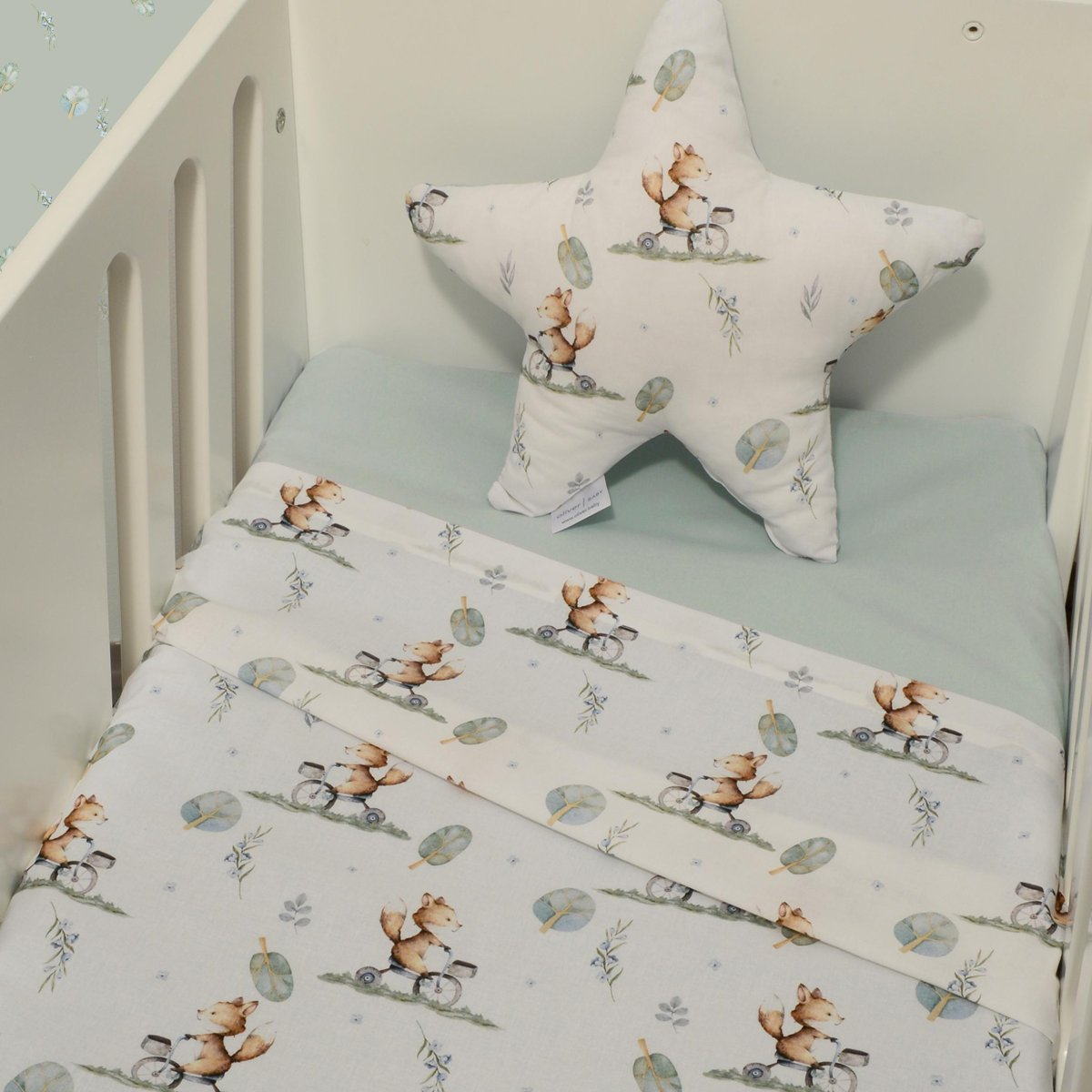 Σεντόνια Λίκνου (Σετ) Baby Oliver Design 423