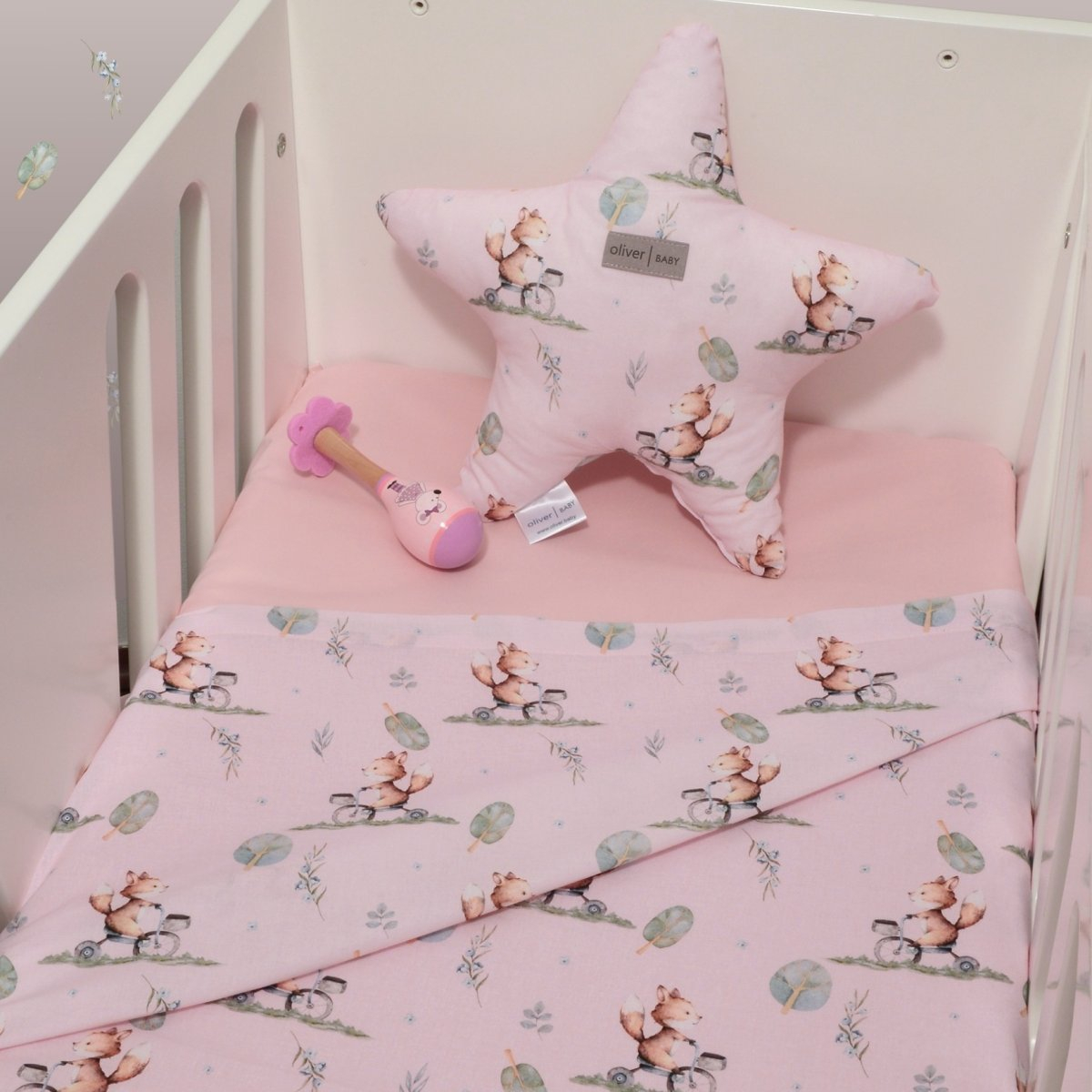 Σεντόνια Λίκνου (Σετ) Baby Oliver Design 426