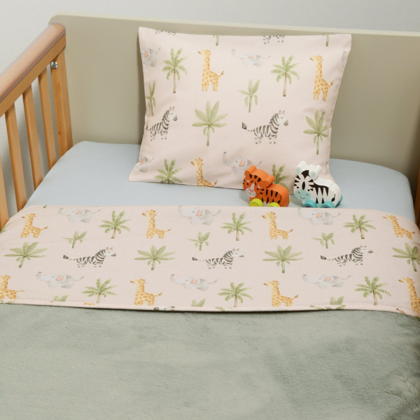 Κουβέρτα Βελουτέ Αγκαλιάς (75x95) 2 Όψεων Baby Oliver Design 425