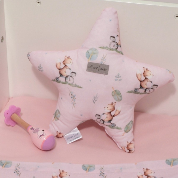 Διακοσμητικό Μαξιλάρι (37x37) Baby Oliver Αστέρι Design 426