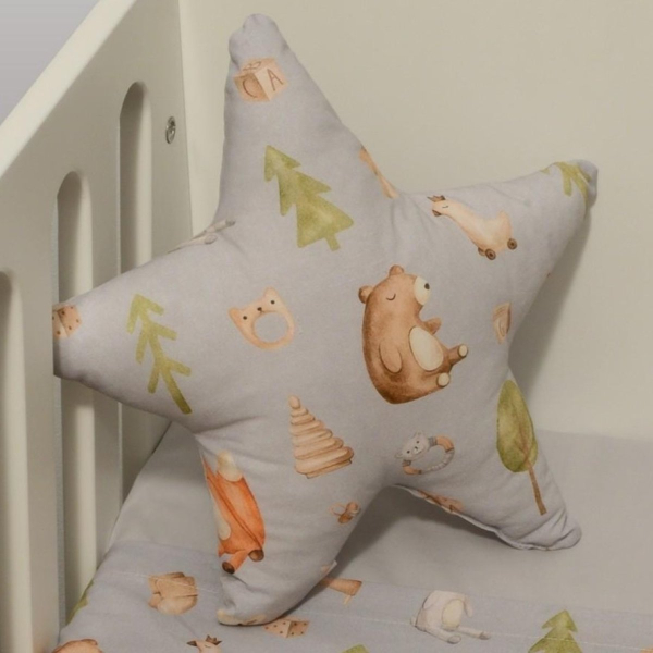 Διακοσμητικό Μαξιλάρι (37x37) Baby Oliver Αστέρι Design 427