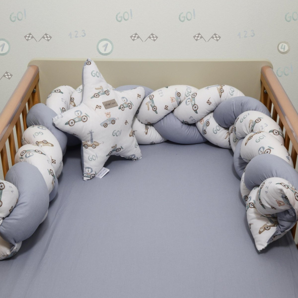 Πάντα Κούνιας - Πλεξούδα (200x20) Baby Oliver Design 421