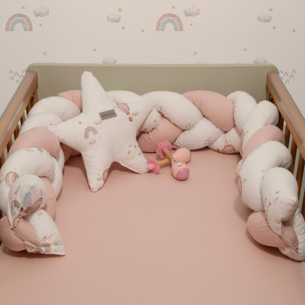 Πάντα Κούνιας - Πλεξούδα (200x20) Baby Oliver Design 422