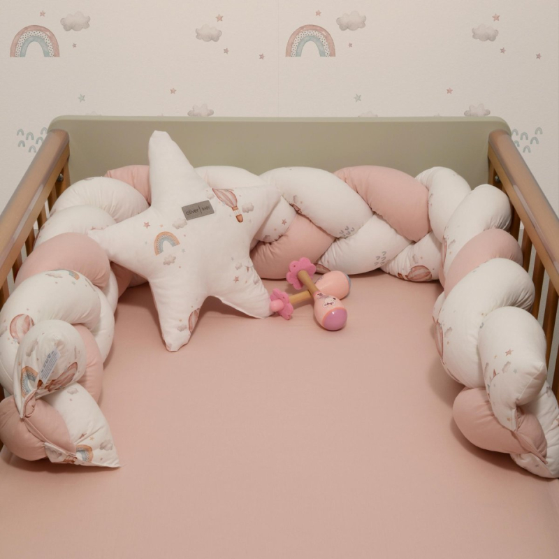 Πάντα Κούνιας - Πλεξούδα (200x20) Baby Oliver Design 422