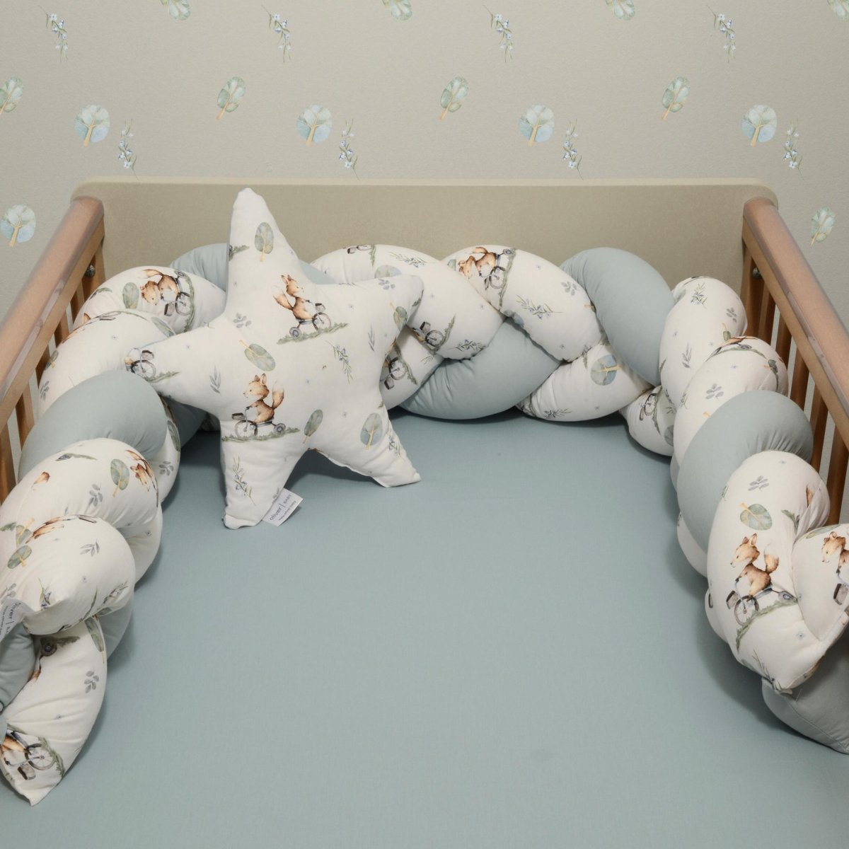 Πάντα Κούνιας - Πλεξούδα (200x20) Baby Oliver Design 423