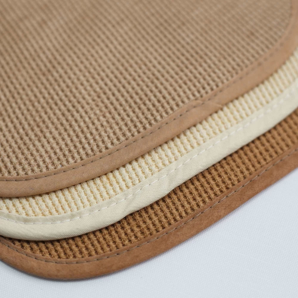 Σαλιάρες Πετσετέ 0-4 Μηνών (Σετ 6τμχ) Trois Kilos Sept Σοκολά 55-8085416