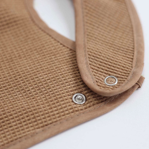 Σαλιάρες Πετσετέ 0-4 Μηνών (Σετ 6τμχ) Trois Kilos Sept Σοκολά 55-8085416