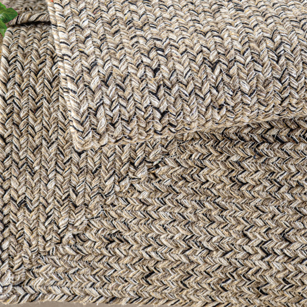 Στρογγυλό Πατάκι (Φ70) Rythmos Almira Beige