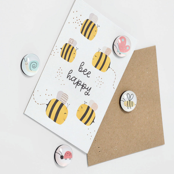 Μαγνητάκια (Σετ 4τμχ) Z-L Insects 11245