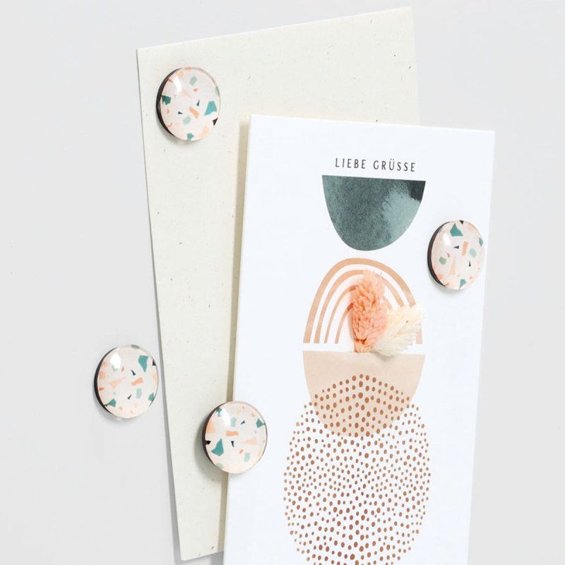 Μαγνητάκια (Σετ 4τμχ) Z-L Terrazzo 11262