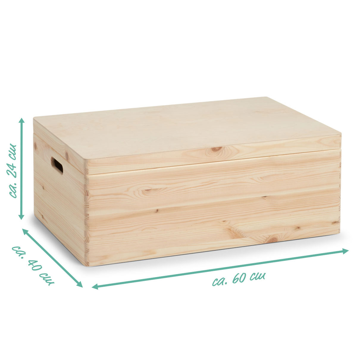 Κουτί Αποθήκευσης (60X40X24) Z-L Softwood 13154 Home Διακόσμηση Κουτιά & Καλάθια Spitishop