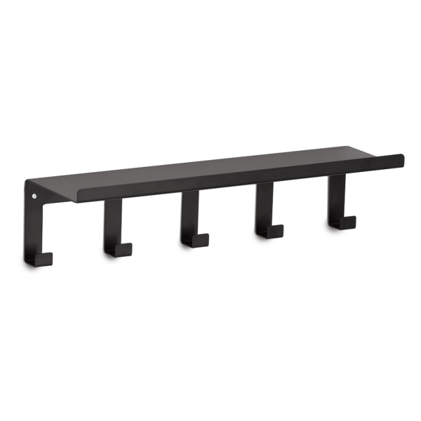 Κρεμάστρα Τοίχου 5 Θέσεων Με Ράφι (40x11x10.4) Z-L 13818