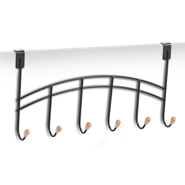 Κρεμάστρα Πόρτας 6 Θέσεων (41x10x20.5) Z-L 13859