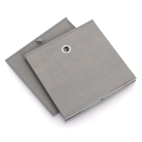 Κουτί Αποθήκευσης (28x28x28) Z-L Grey 14130