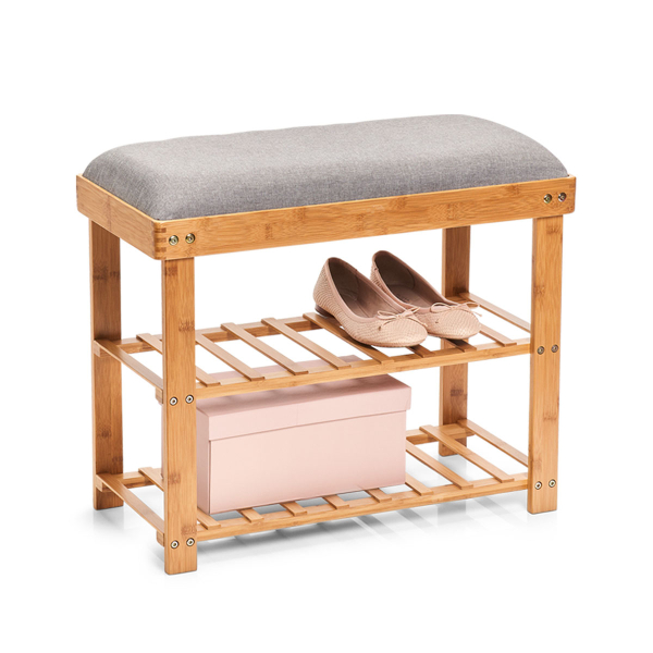 Παγκάκι Εισόδου - Παπουτσοθήκη 4 Θέσεων (60x29x50) Z-L 14235